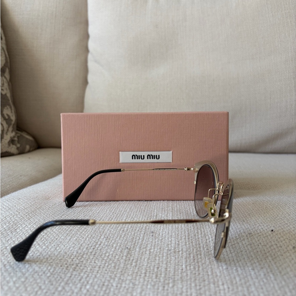 Miu Miu Black Sunglasses - Picture 3 of 6